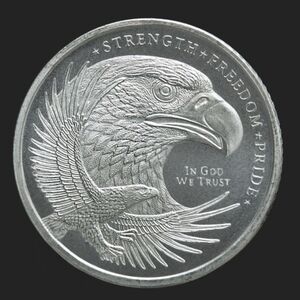 1/10 oz Pure Silver Eagle Round .999 Fine Silver